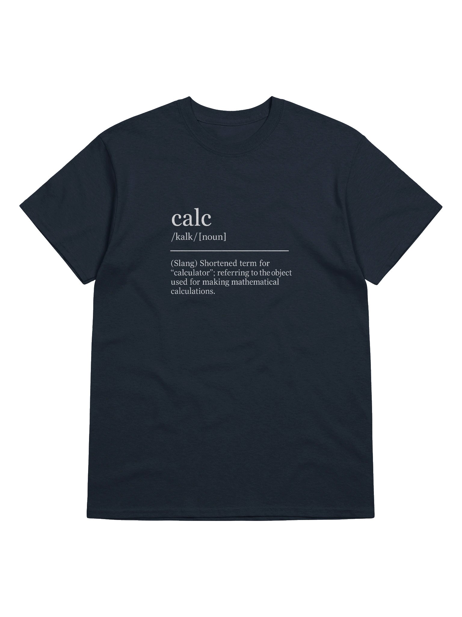 Calc is Short for... Women's Tee product image (17)
