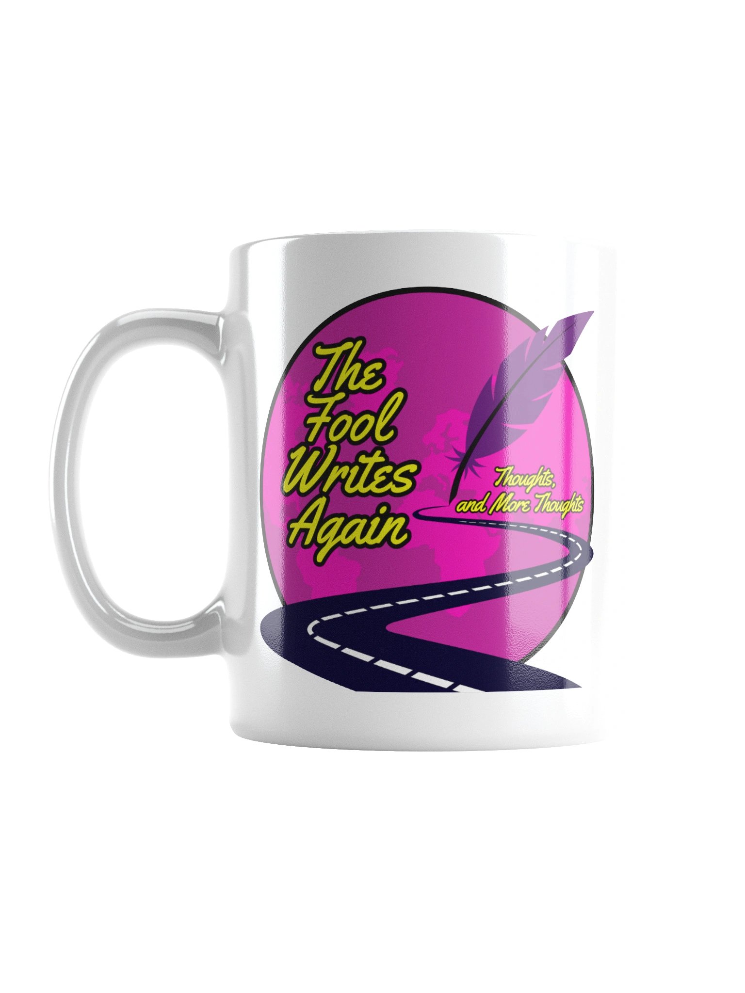 The Fool Writes Again Mug product image (1)