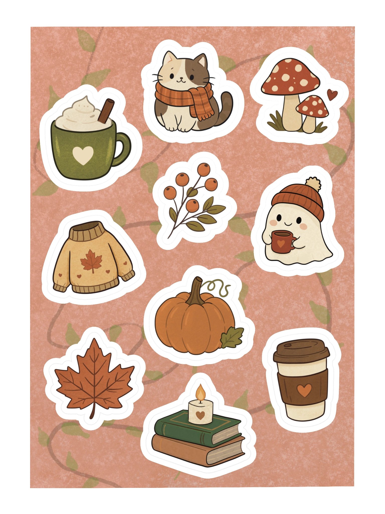 Autumn stickers product image (3)