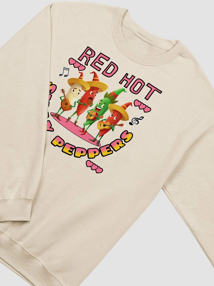 Red Hot Silly Peppers Sizzling Chili Pepper Jam Session Sweatshirt product image (20)