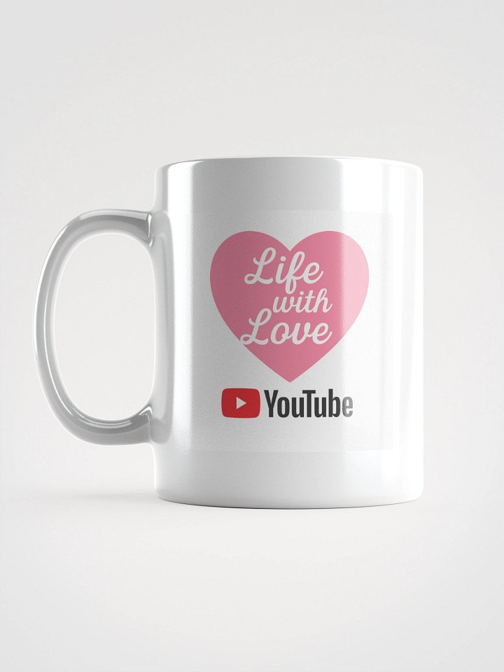 ☕ Life With Love – Official YouTube Channel Mug product image (2)