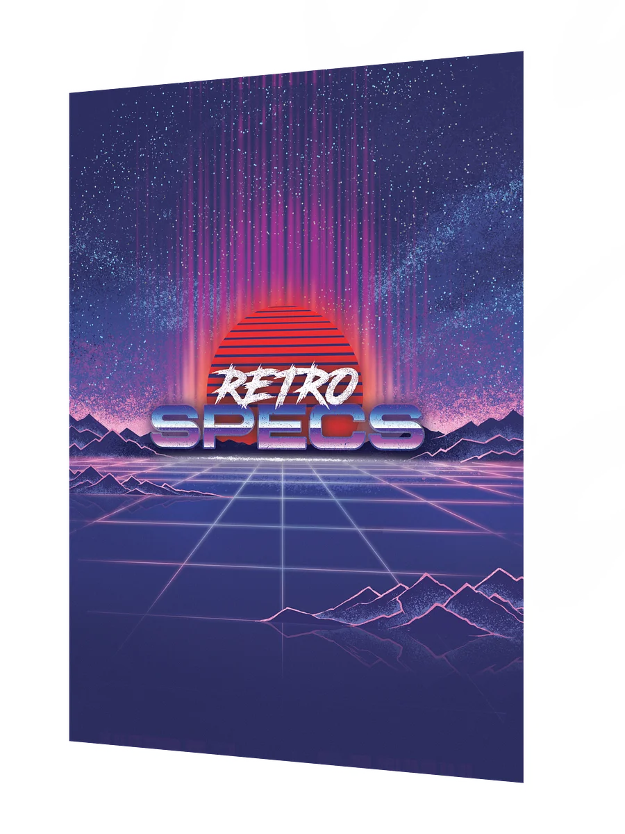 RETRO SPECS: Rad Landscape Poster product image (2)