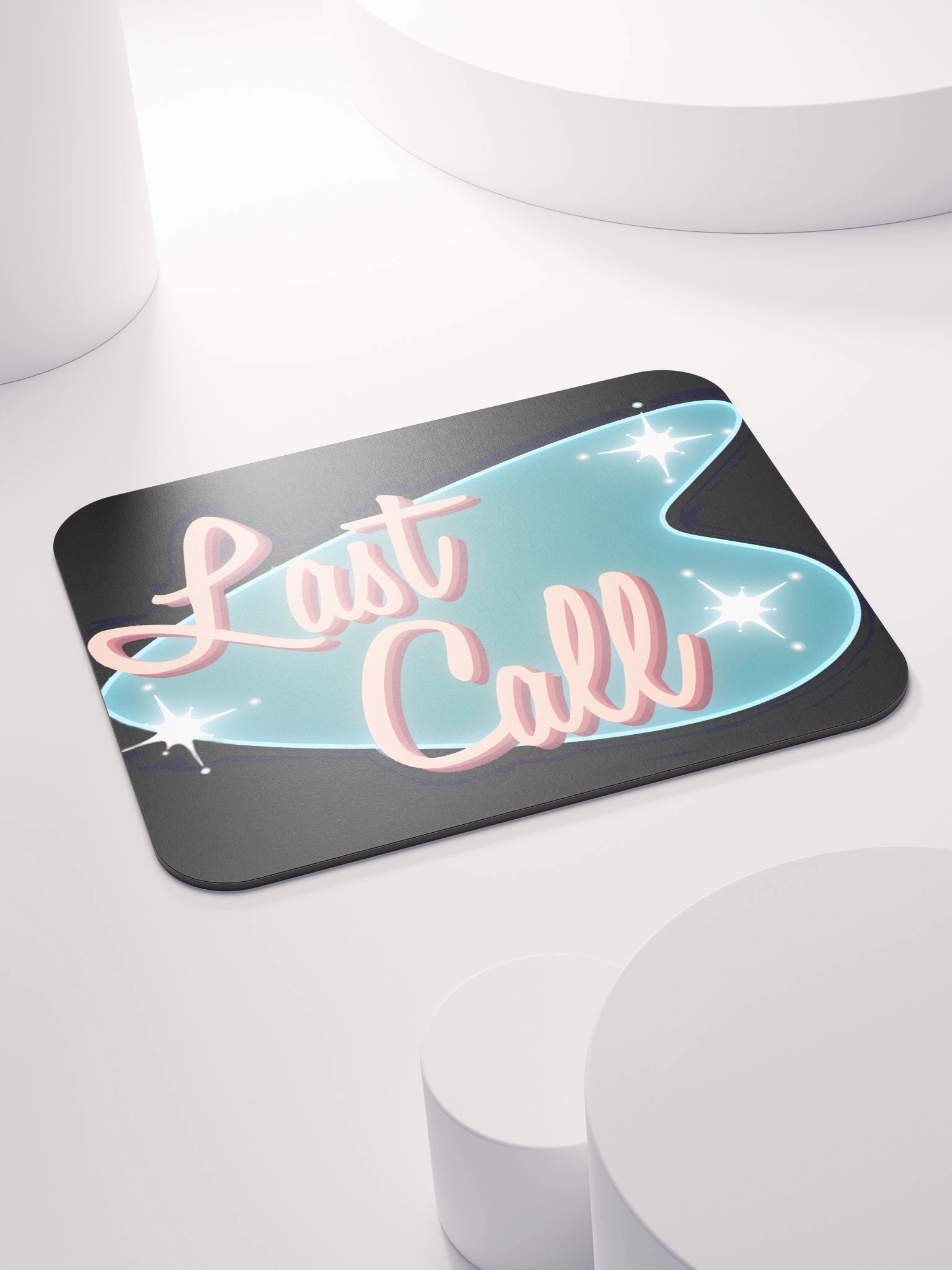 Neon Last Call Mouse Pad product image (4)
