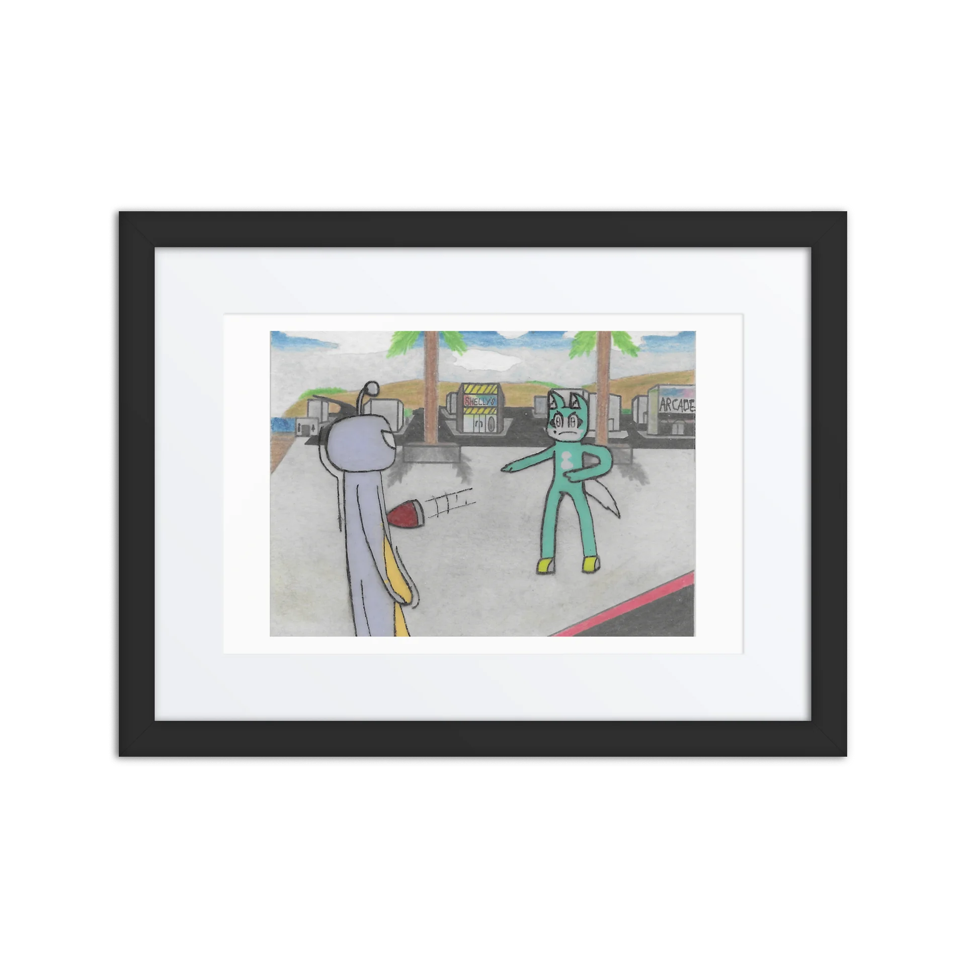 "Zephyr vs Nytron" Cel Frame product image (1)