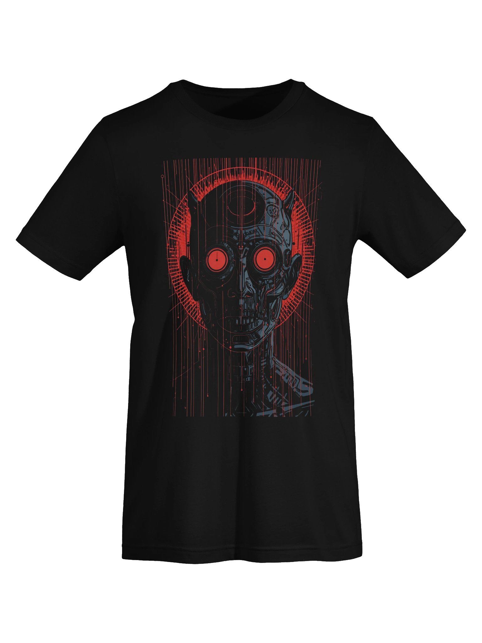 Neon Android Halo Lightweight T-Shirt product image (4)