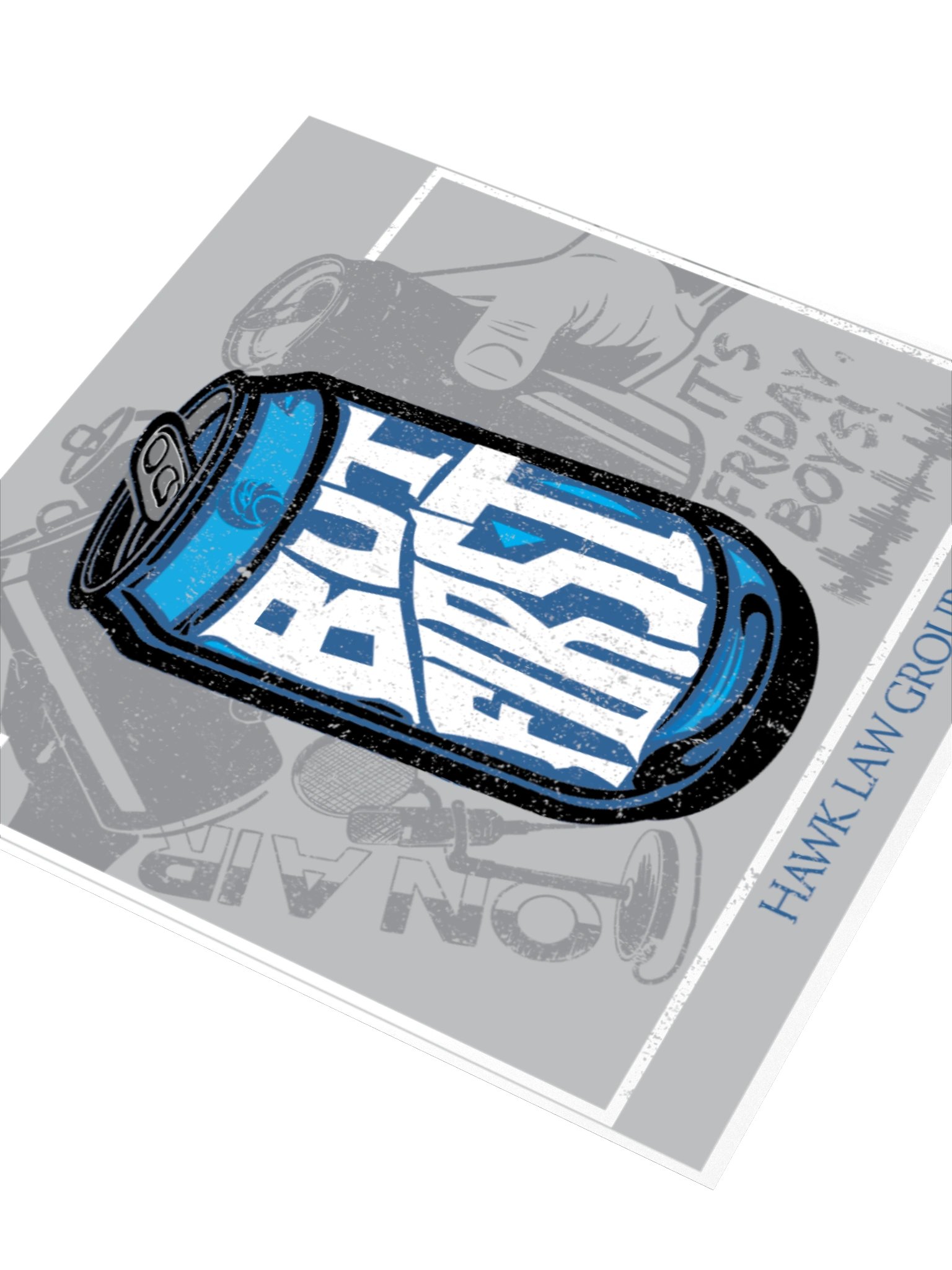 But First 3x3 Stickers product image (3)