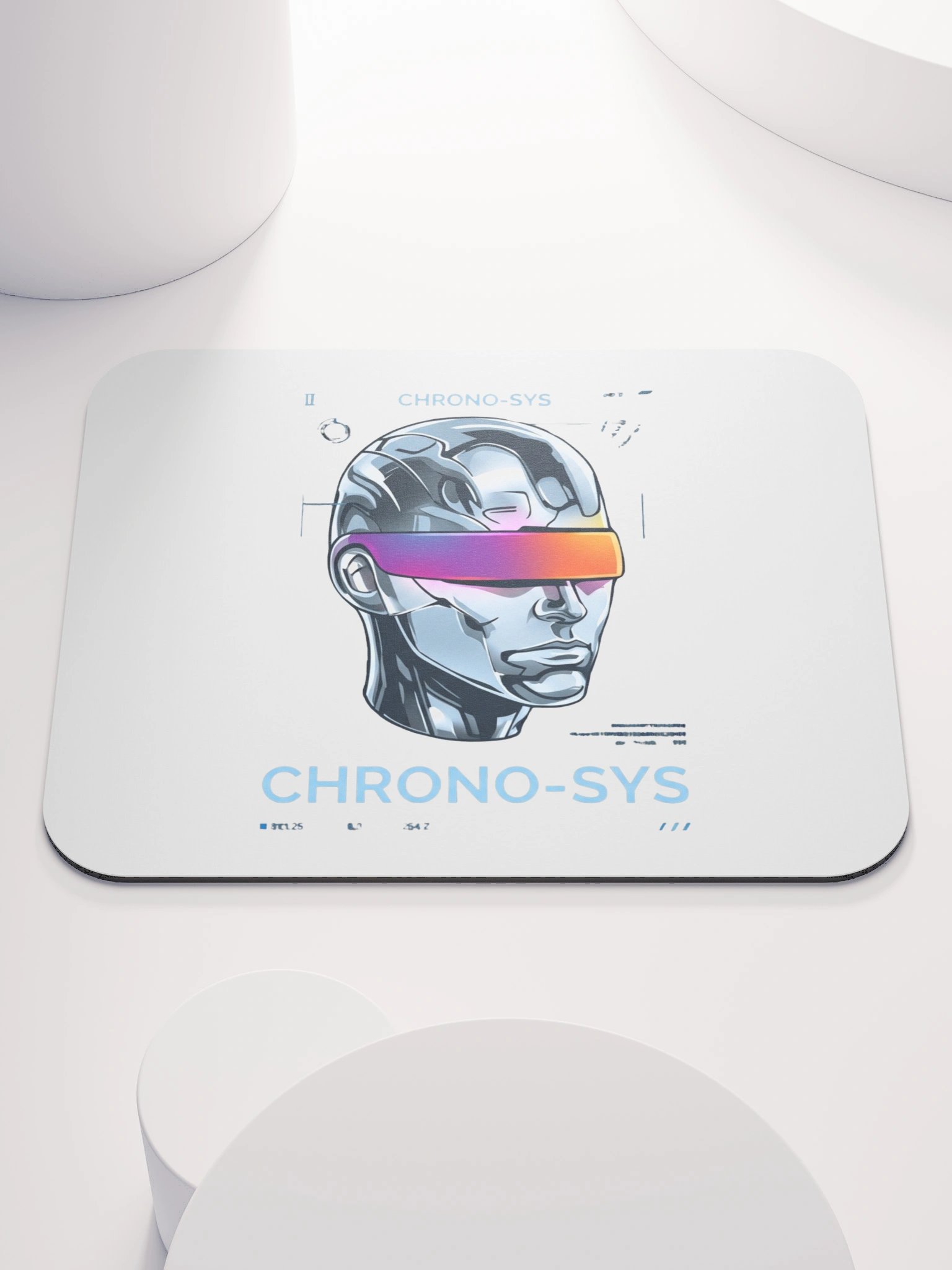 CHRONO-SYS Cyber Visor Mouse Pad product image (1)