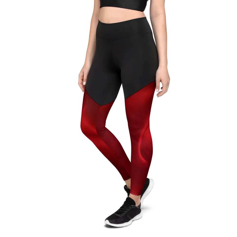 Radiant Red Compression Leggings product image (8)