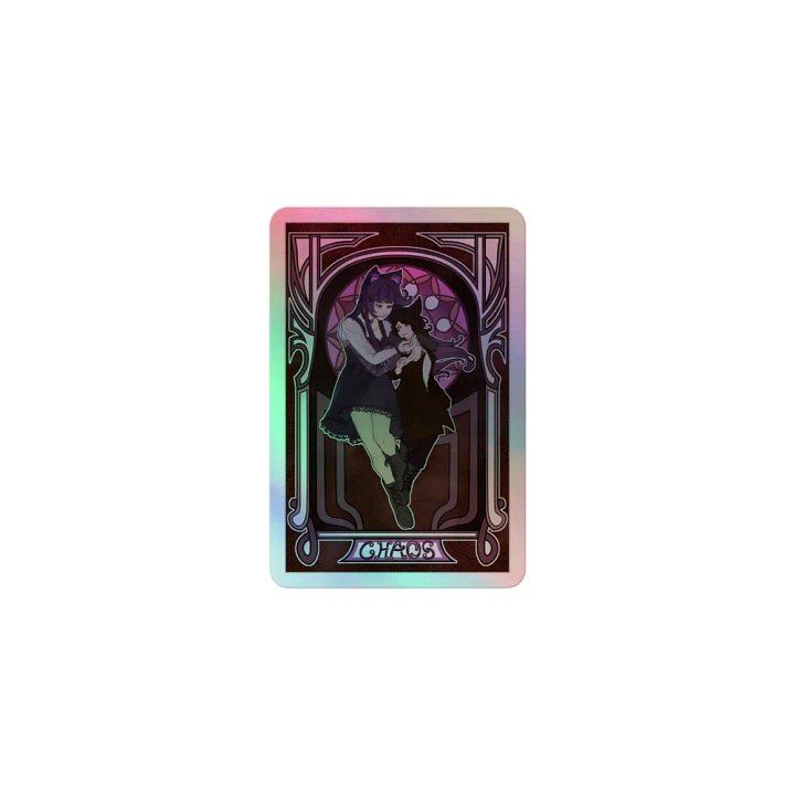 Autocollant holographique de Chaos Foundry product image (1)