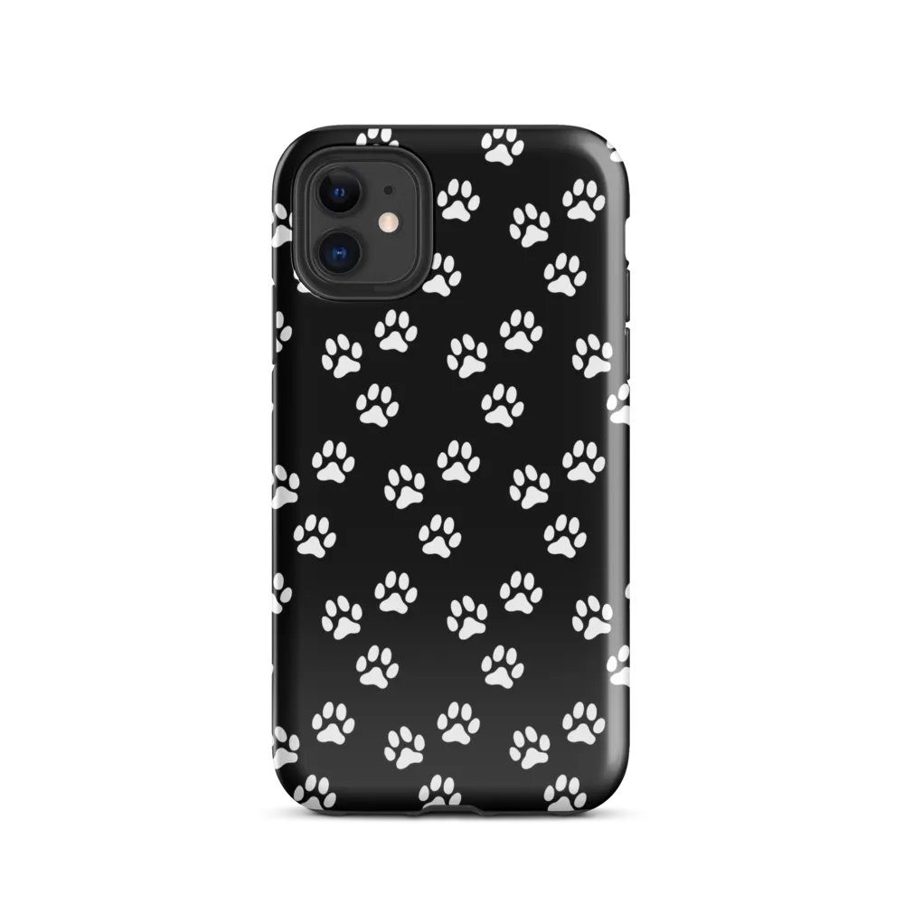 "dog paw print pattern" tough case for iPhone® product image (1)
