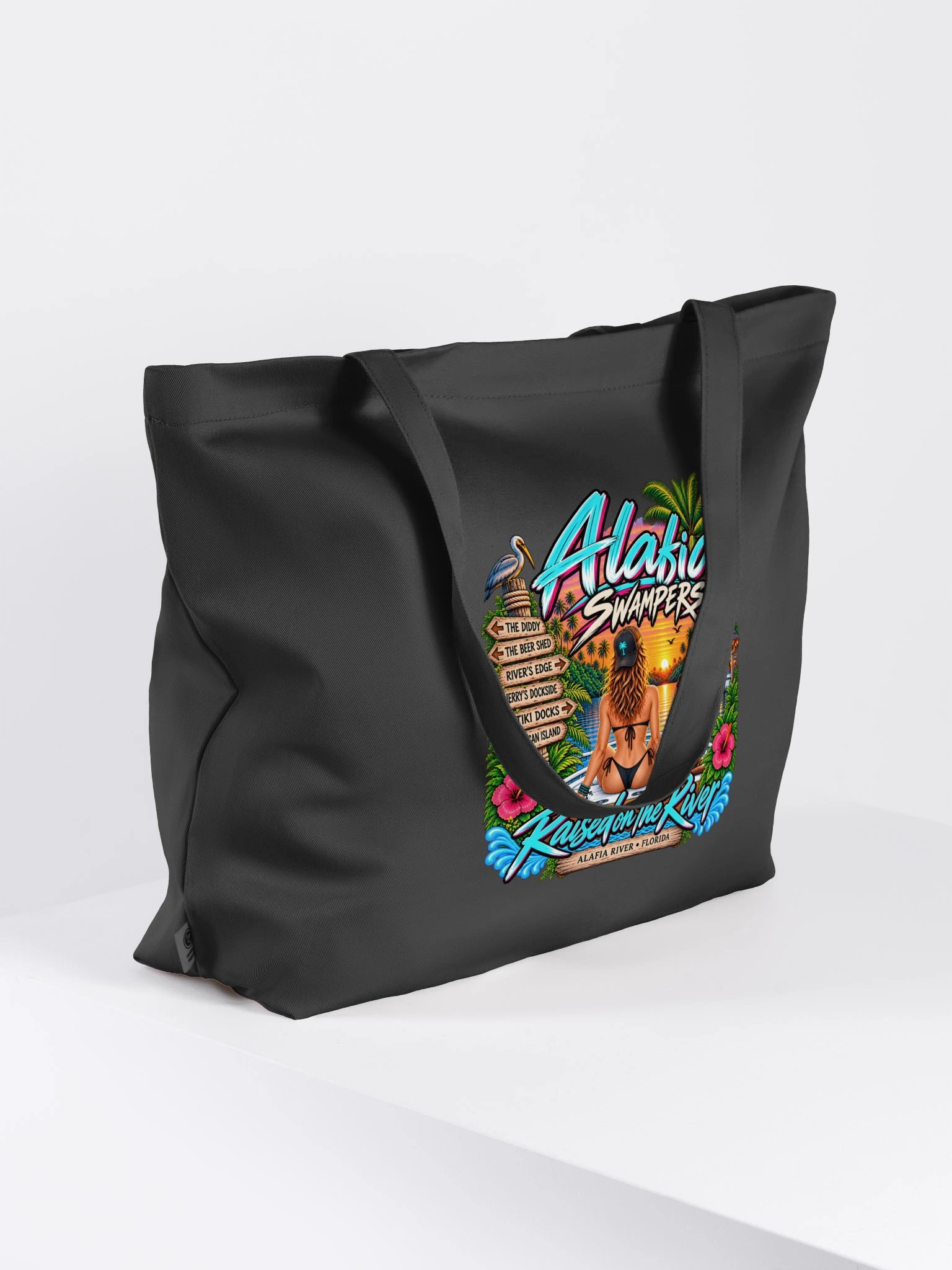 Raised on the River Organic Tote product image (7)