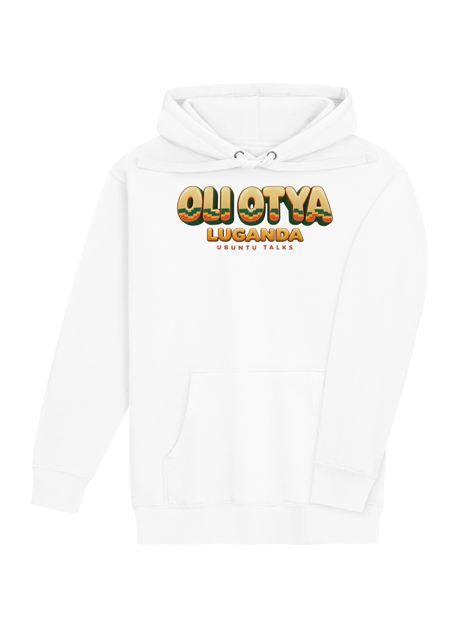 Ubuntu Talks Heritage — OLI OTYA | Luganda Premium Hoodie product image (7)