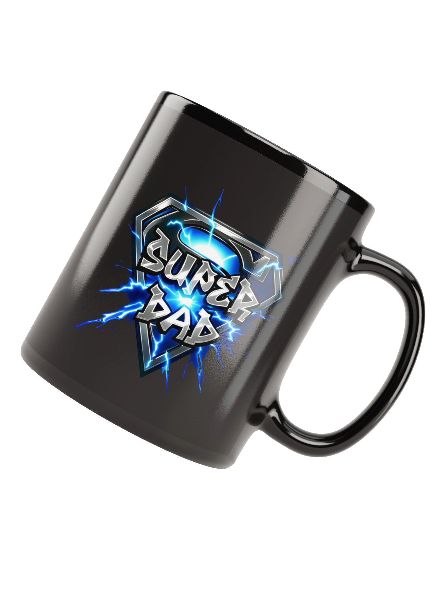 Super Dad Blue Lightning Coffee Mug product image (6)