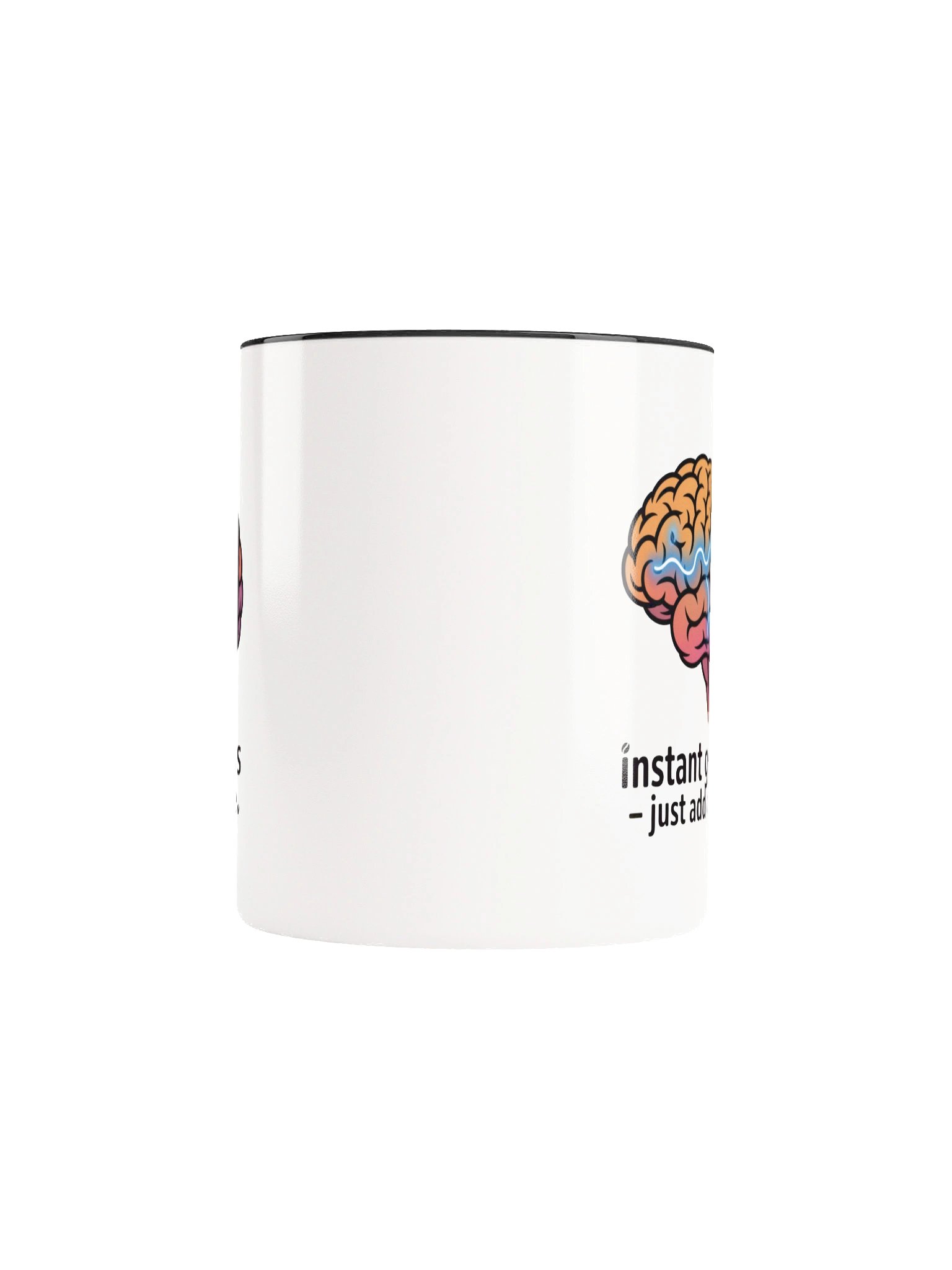 Instant Genius Funny Coffee Mug - with Color Inside product image (5)