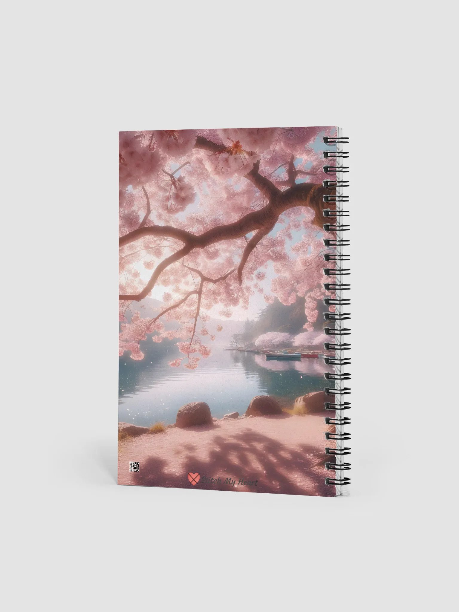 Lakeside Petals Spiral Doted Notebook product image (2)
