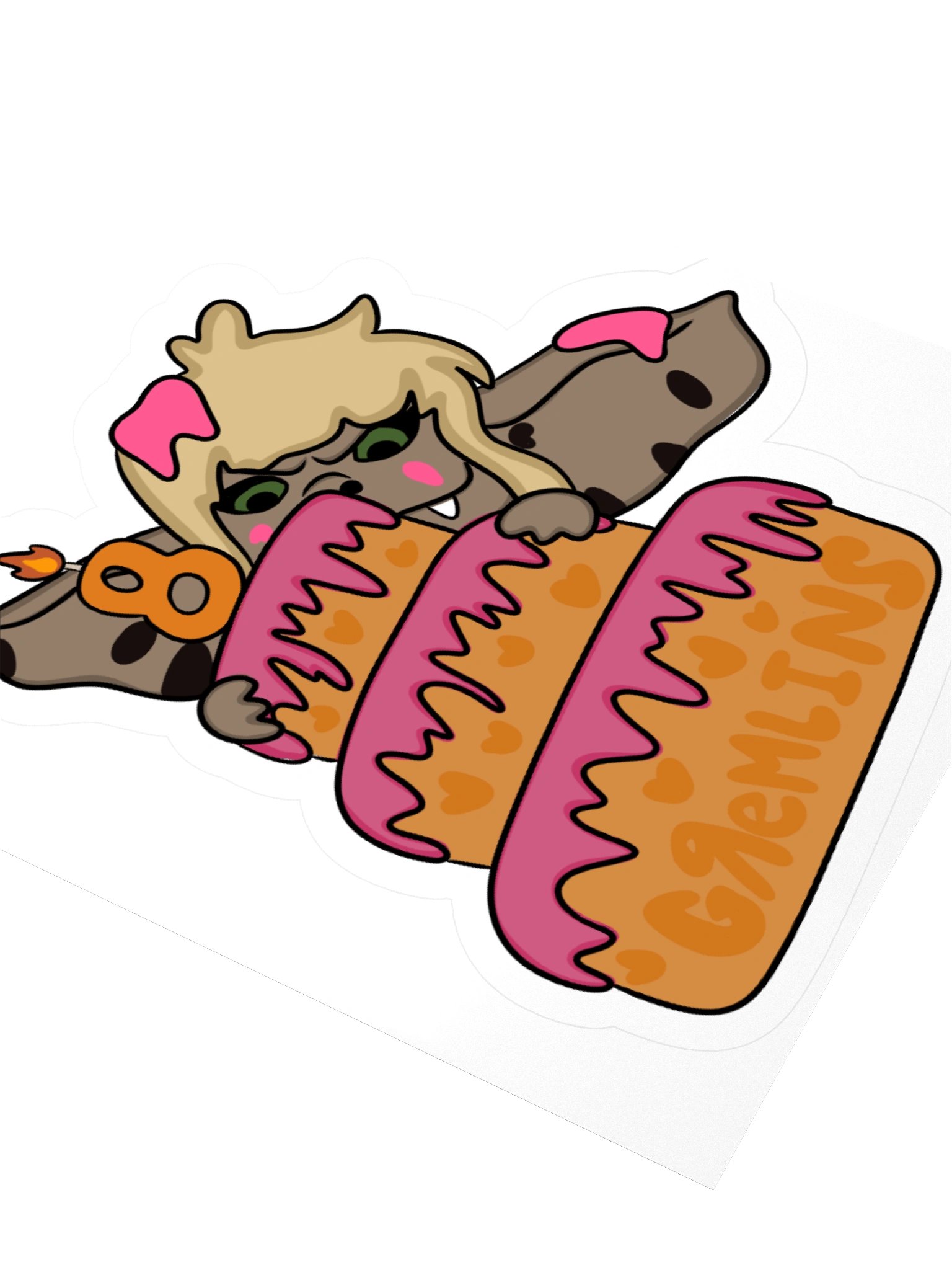 8th Gremlin Birthday Sticker product image (7)