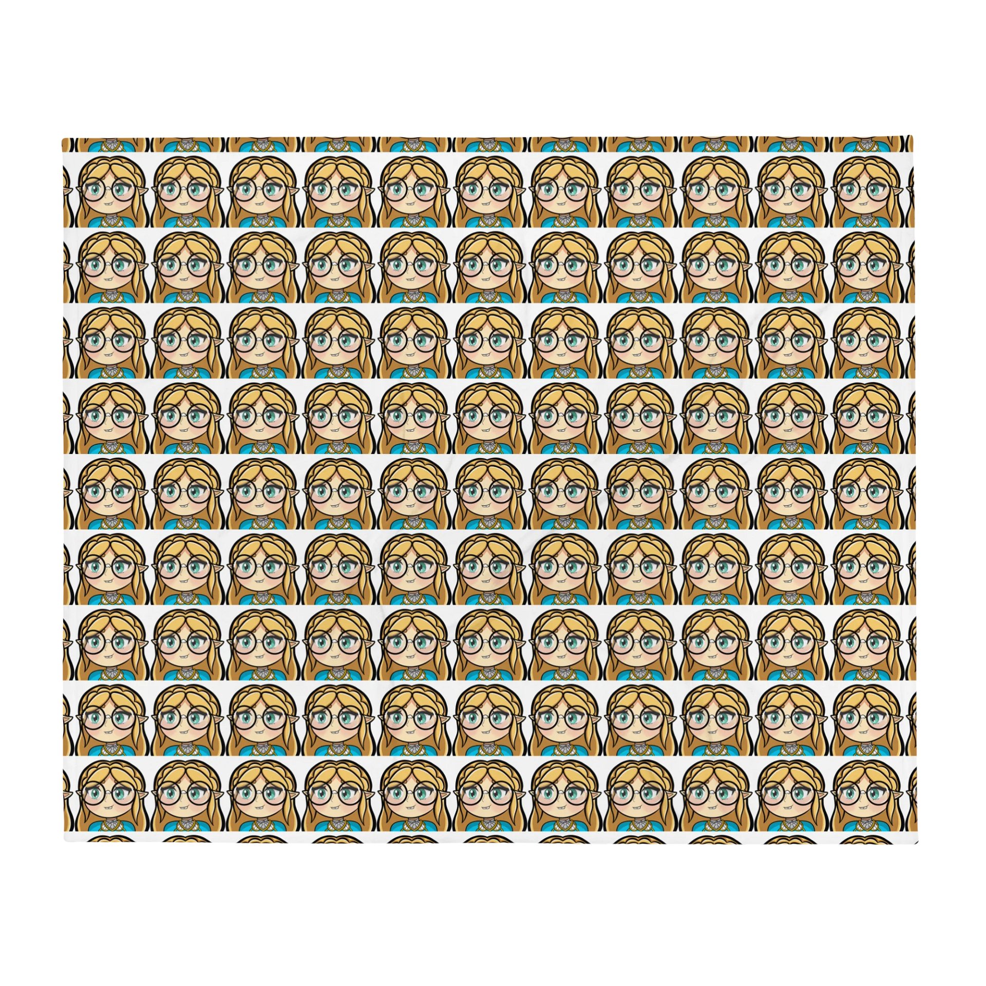 Nerd Pattern Throw Blanket product image (1)