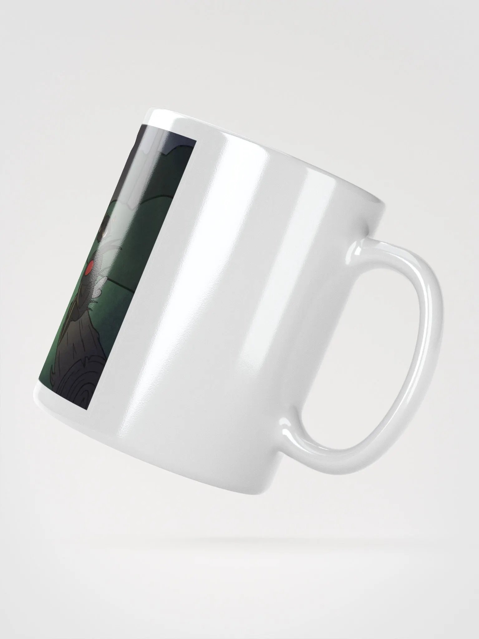 Campfire Horror Stories White Glossy Mug product image (2)