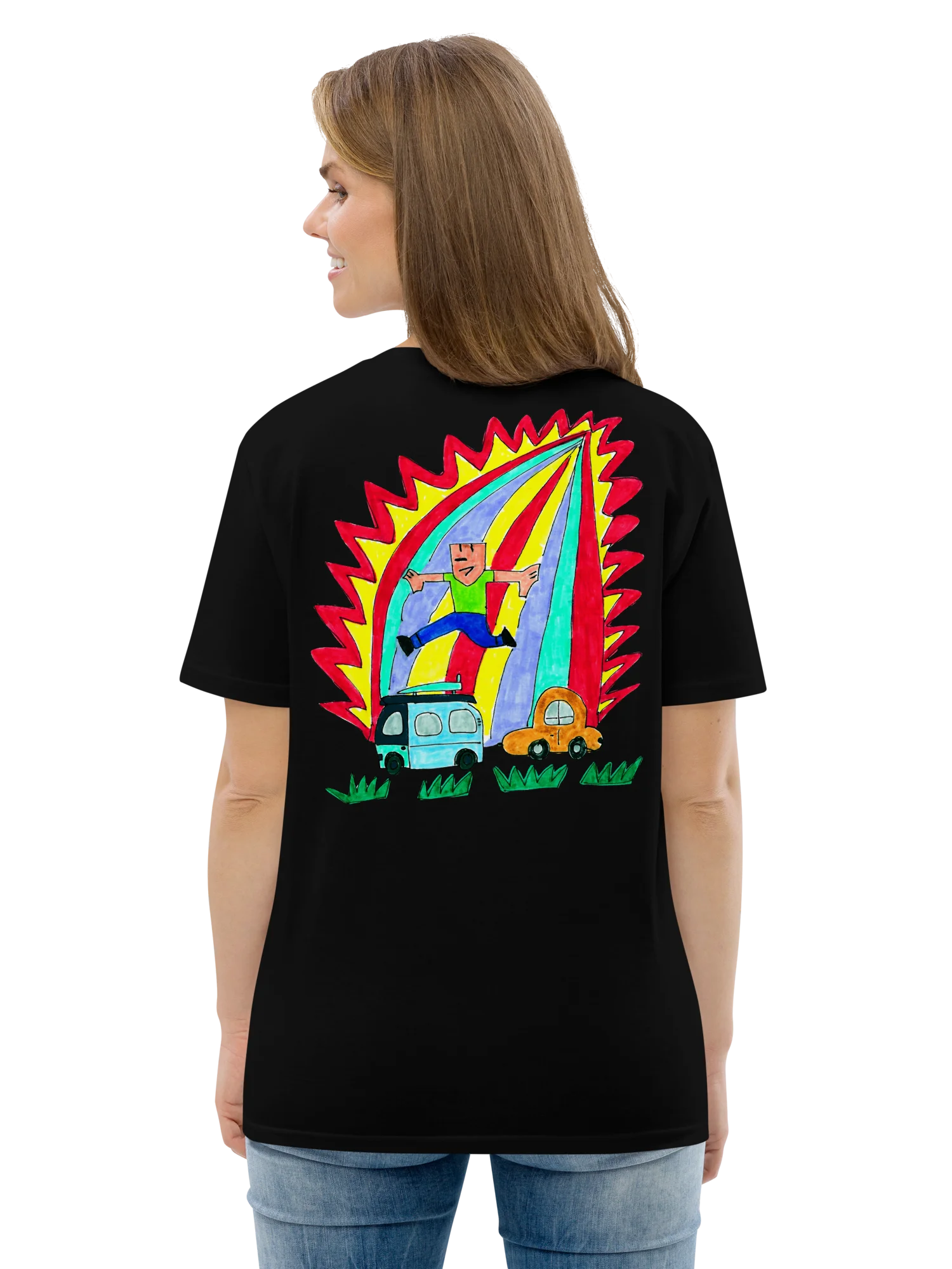 Rays of Freedom Unisex Organic Tee product image (6)