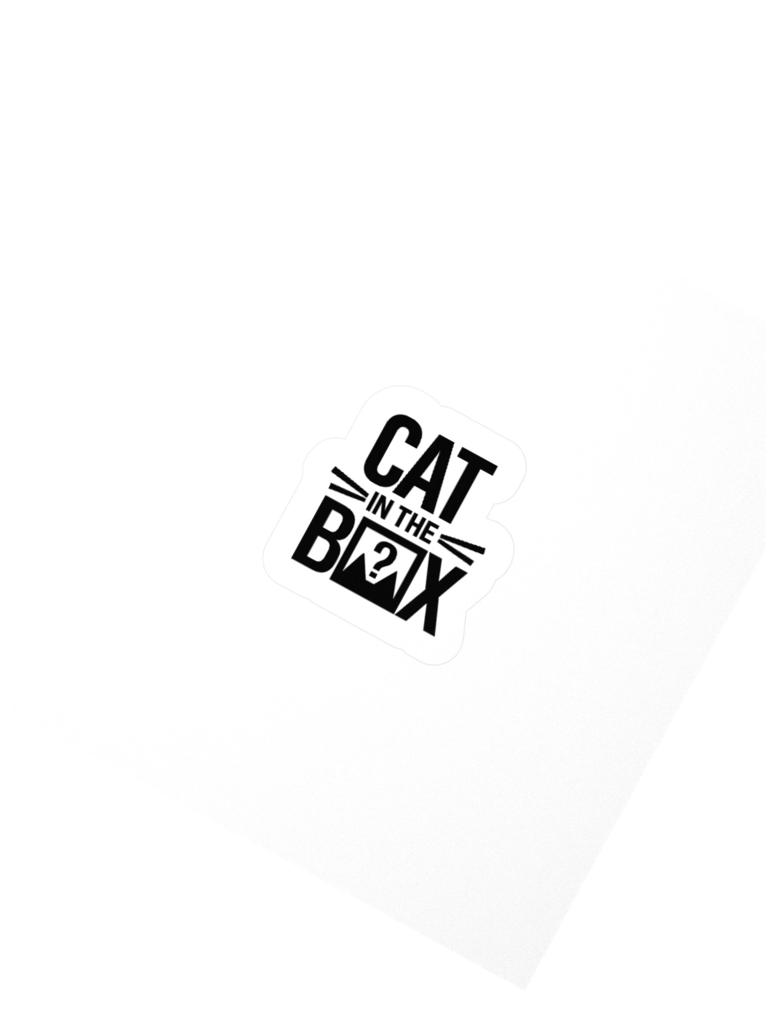 Stickers "CAT IN THE BOX" product image (8)