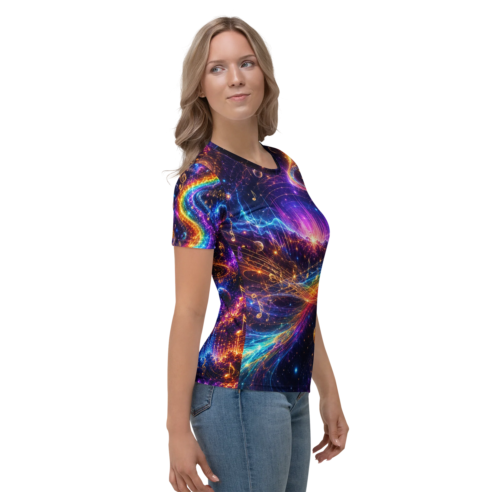 Raise Your Frequency T-shirt For Her product image (4)
