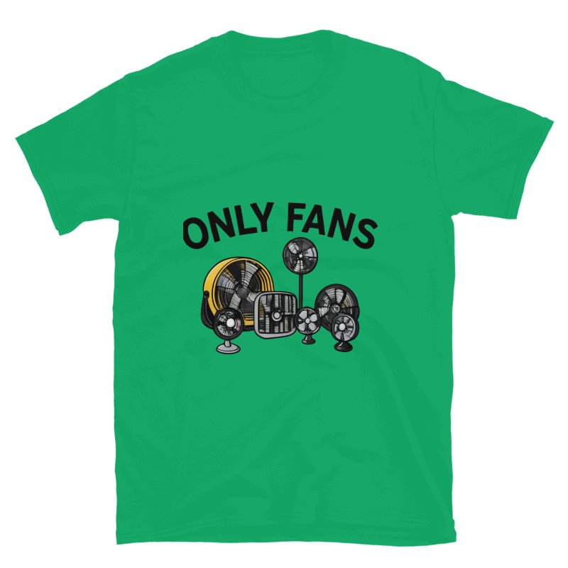 Only Fans Funny Graphic T-Shirt – Retro Fan Illustration Humor Tee product image (42)