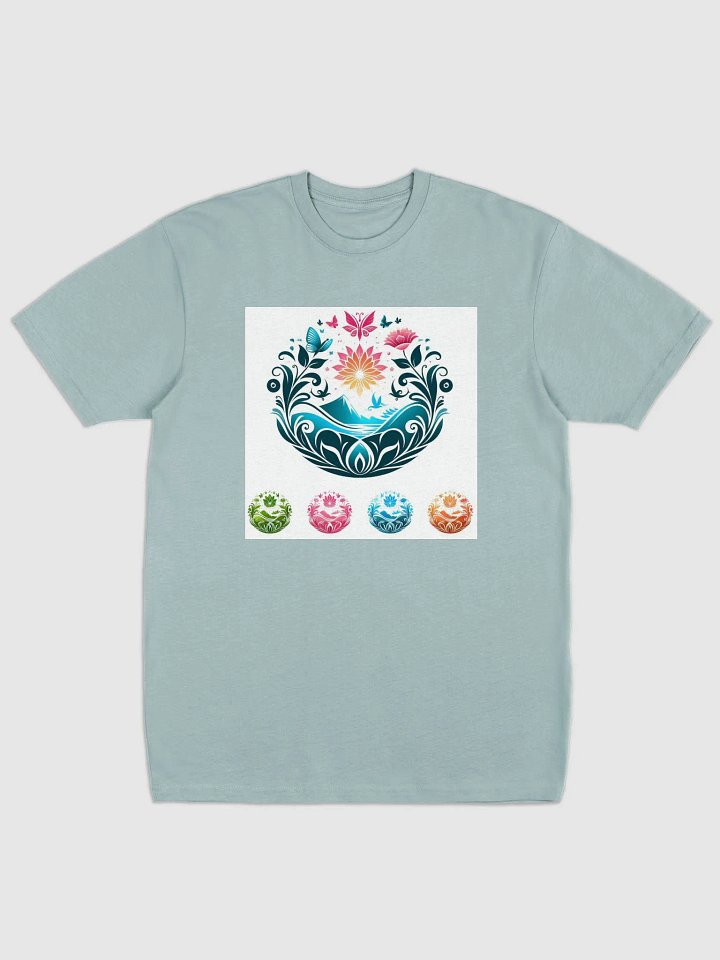 Landscape and Butterflies Men's Tee product image (5)