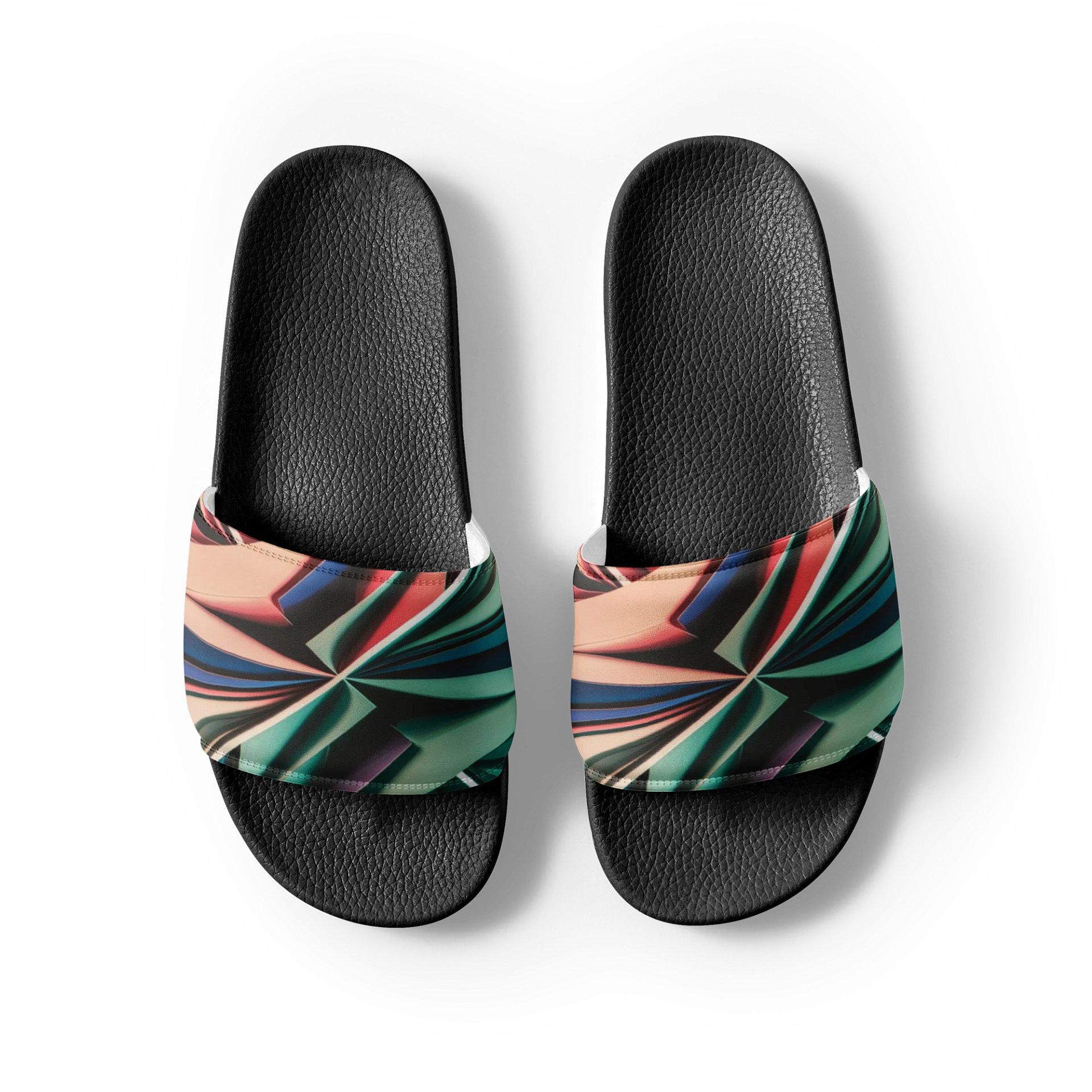 Graphic Grove Women's Slides: Abstract Colourful Designs for Ultimate Beach and Pool Comfort product image (4)