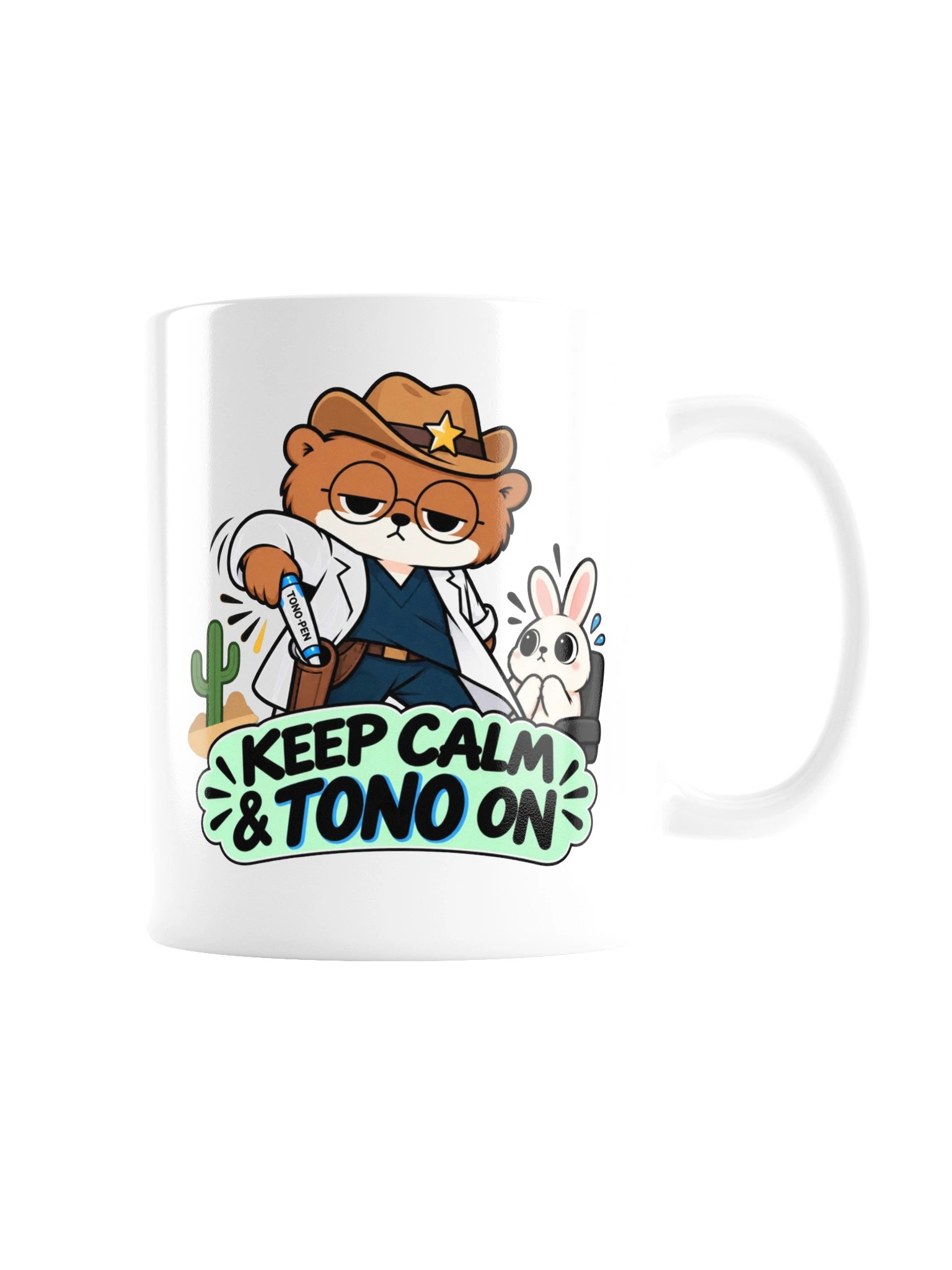 Sleepy Optometrist Keep Calm & Tono On Mug product image (3)