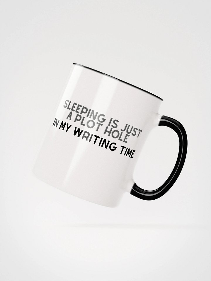 Plot Hole Writer's Mug: Peek-a-boo colors product image (18)