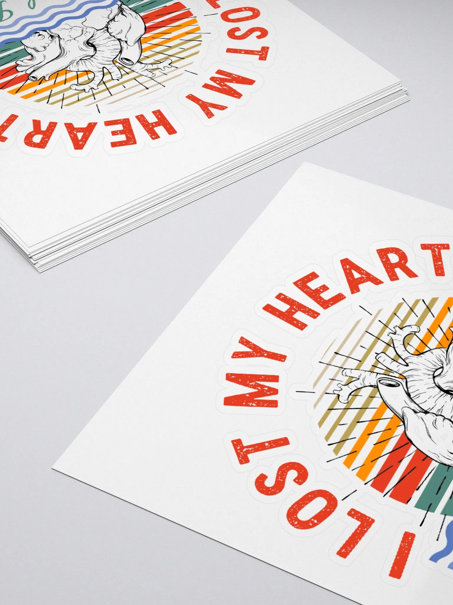 I Lost My Heart Sticker product image (4)