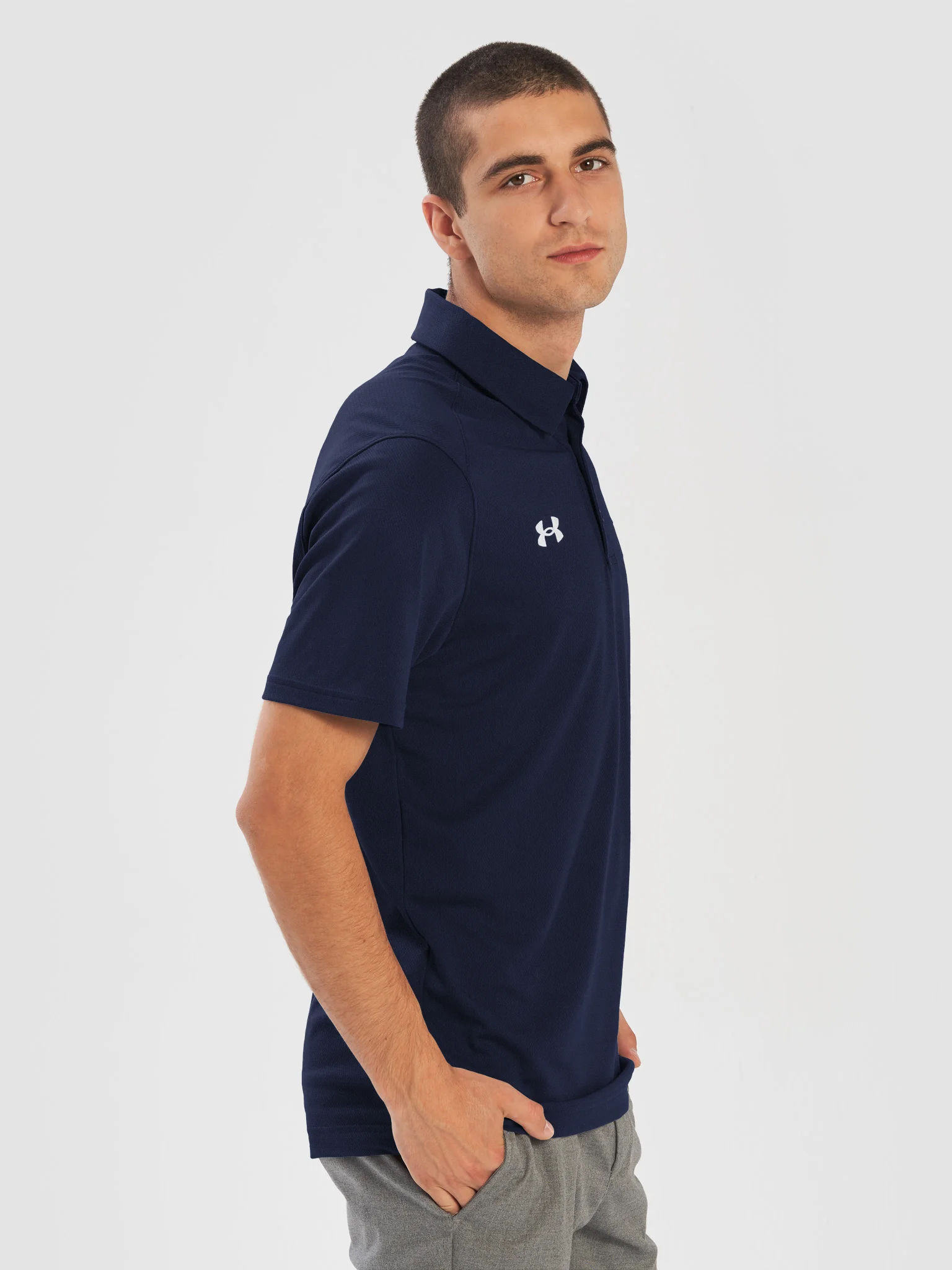 Crime Stoppers International Navy Polo product image (6)