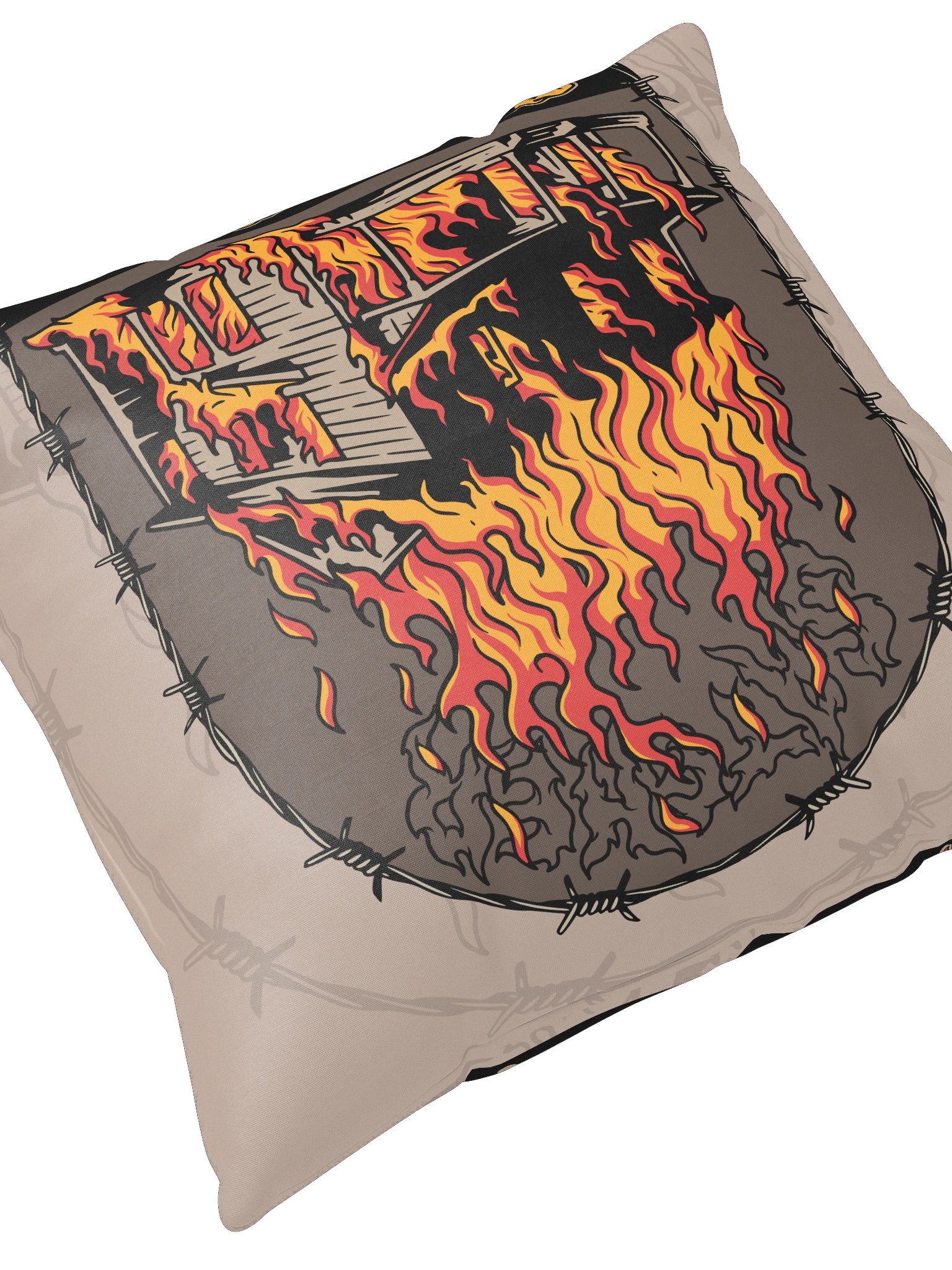BURN Throw Pillow product image (4)