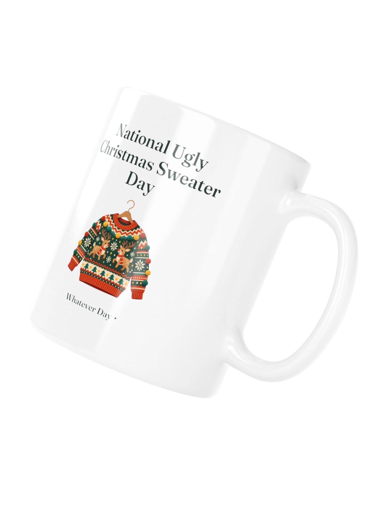 National Ugly Christmas Sweater Day Mug product image (4)
