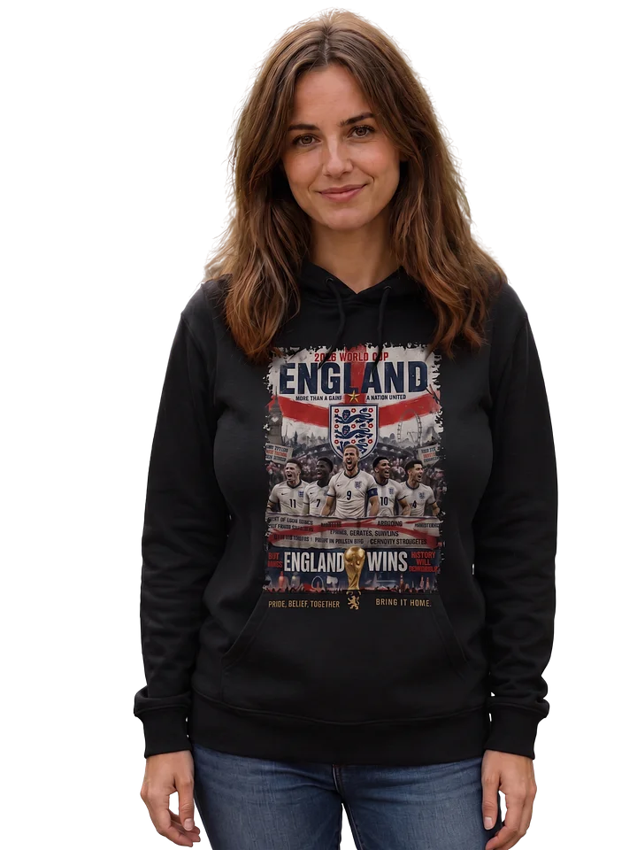 England 2026 World Cup Nation United Hoodie product image (1)