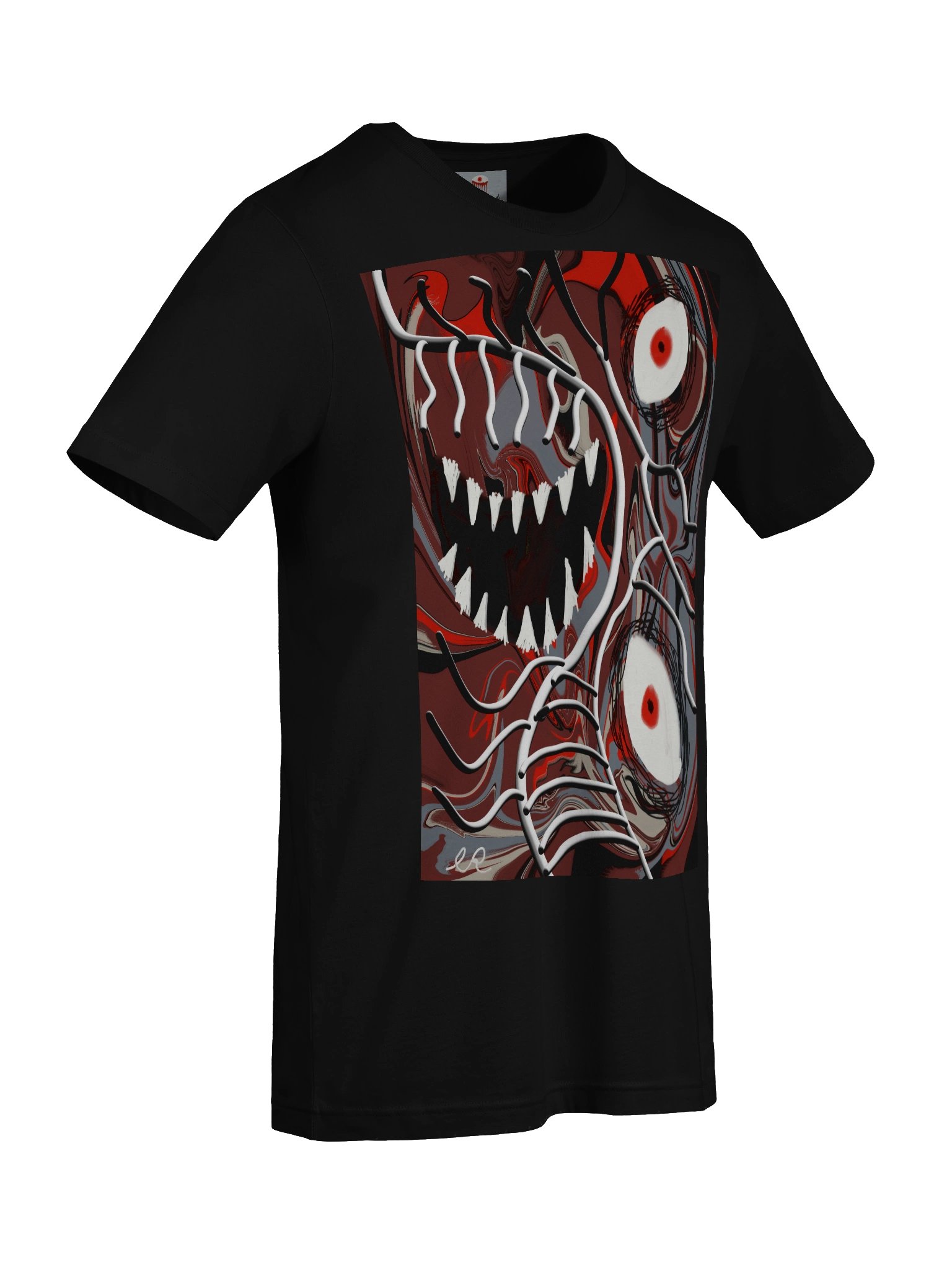 Red-Eyed Horror Monster Tee product image (7)