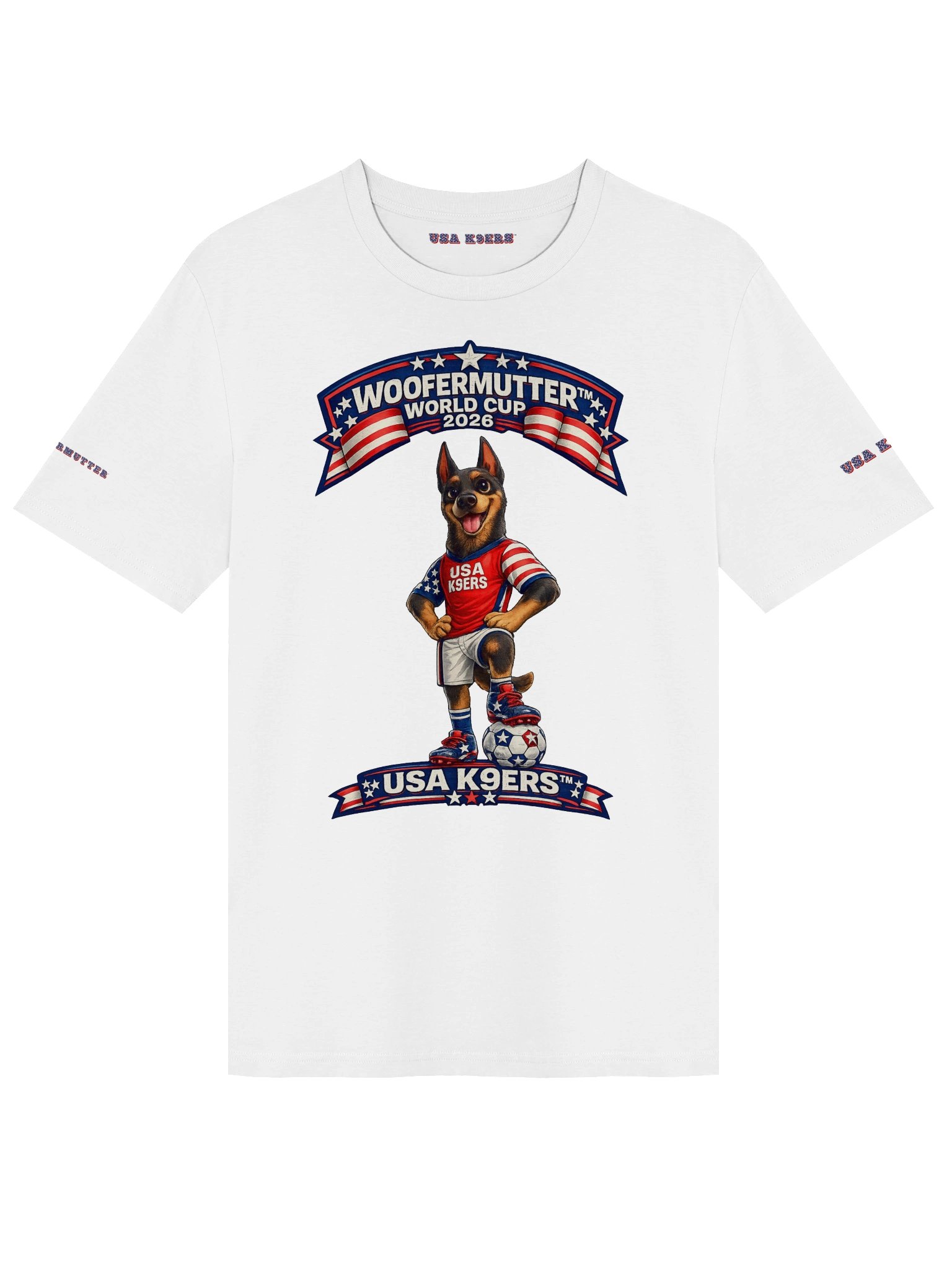 WOOFERMUTTER™ WORLD CUP USA K9ERS DOBERMAN product image (19)