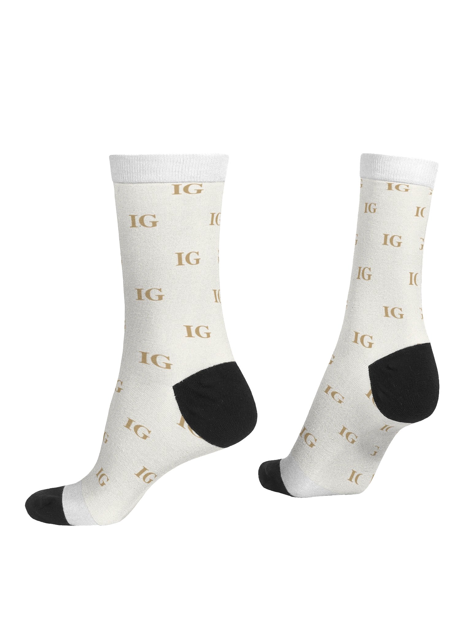 Idle Garage IG Pattern Crew Socks product image (4)
