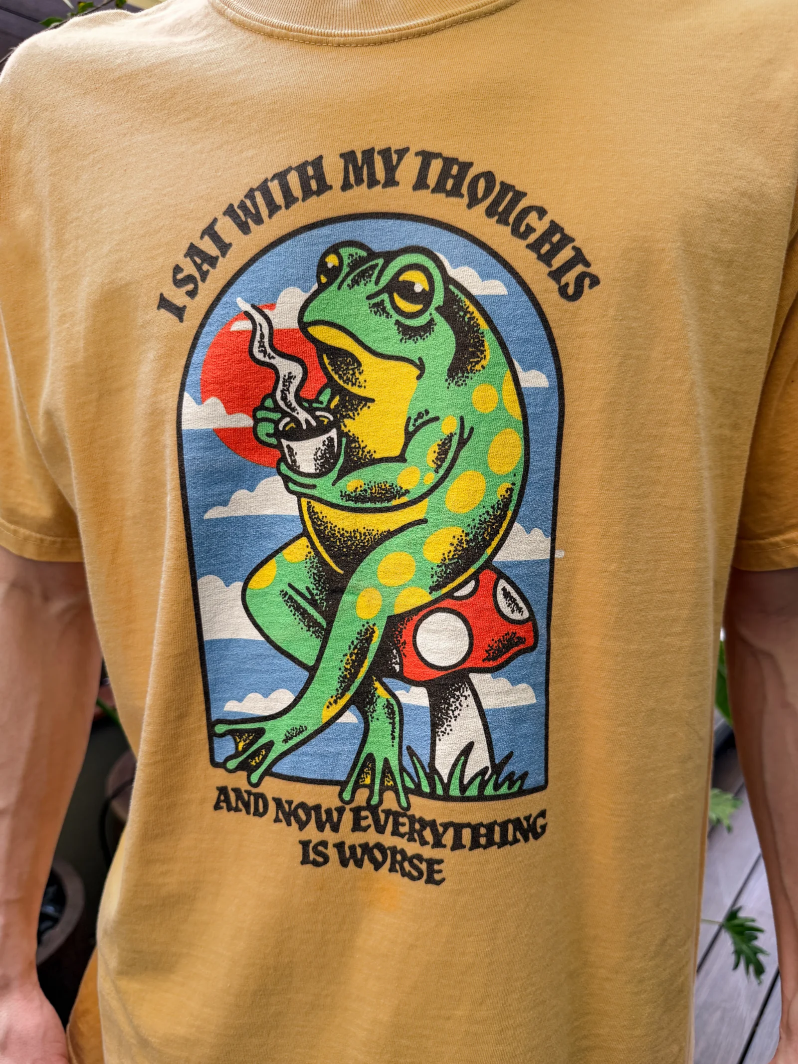 Sat With My Thoughts Unisex Tee product image (1)