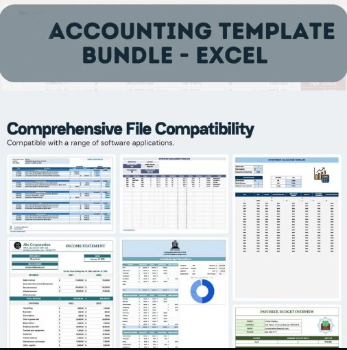 Ultimate Accounting Excel Template Bundle product image (3)