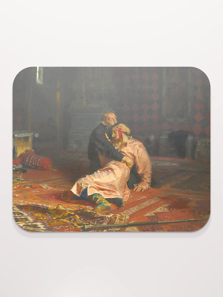 Ilya Repin – Ivan the Terrible and His Son Ivan Mouse Pad product image (2)