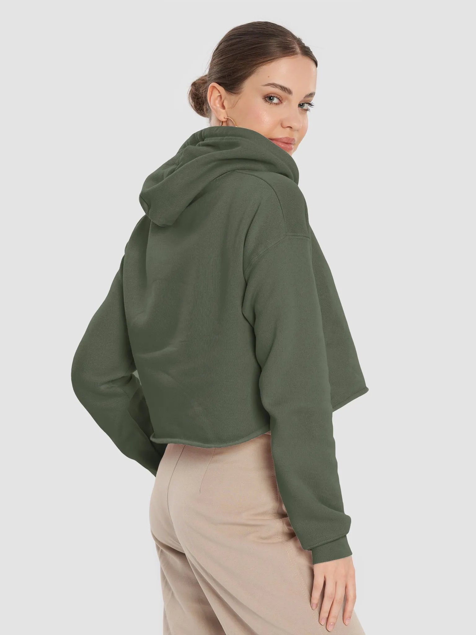 Heart of a Nurse, Soul of a Warrior Crop Hoodie product image (17)