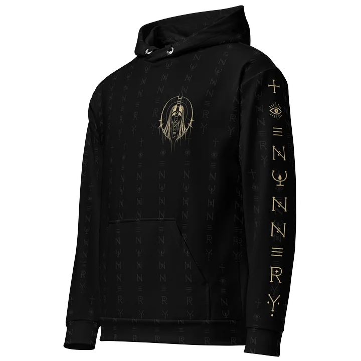 Special Edition - The Nunnery Rune Obsidian Full Print Hoodie product image (2)