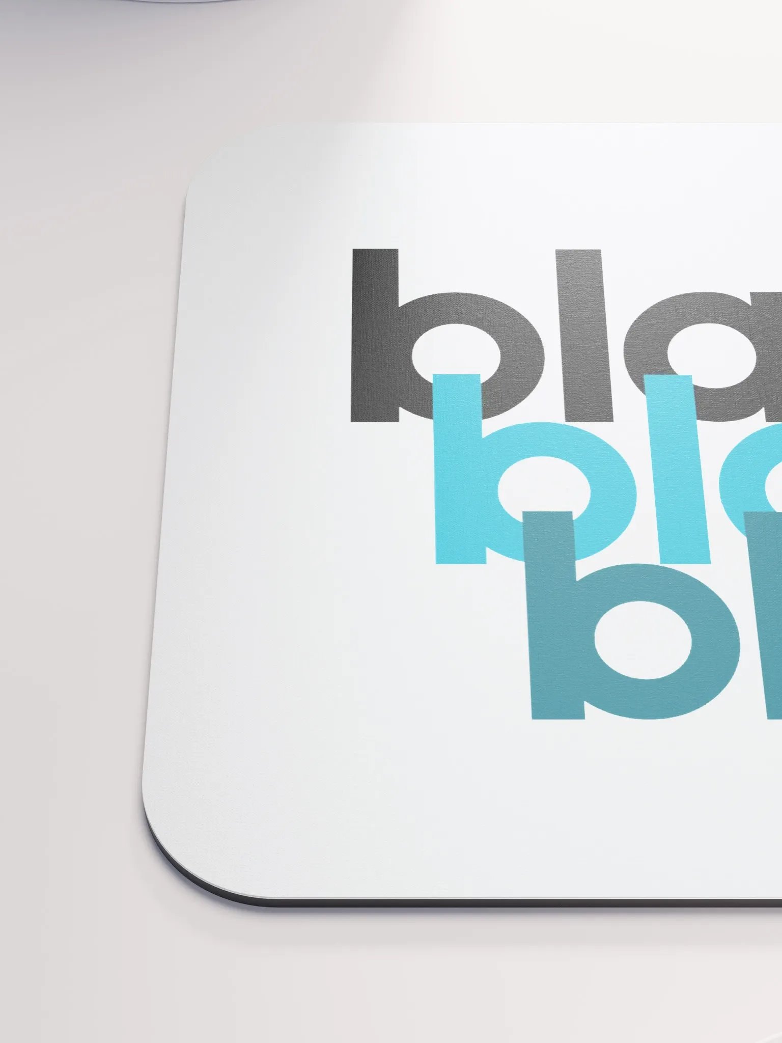blah blah blah mouse pad product image (6)