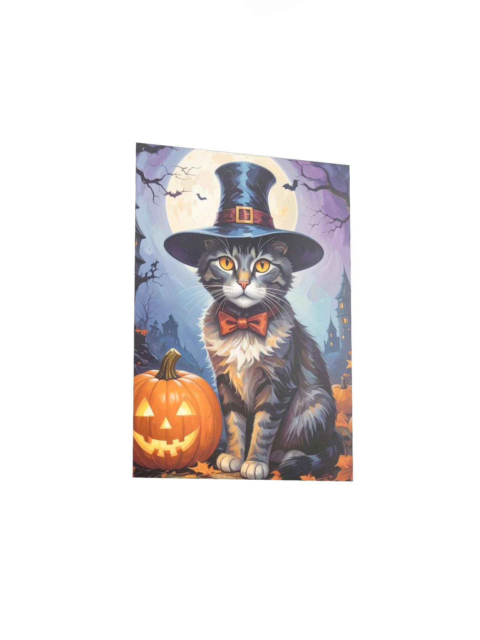 Halloween Cat with Pumpkin product image (15)