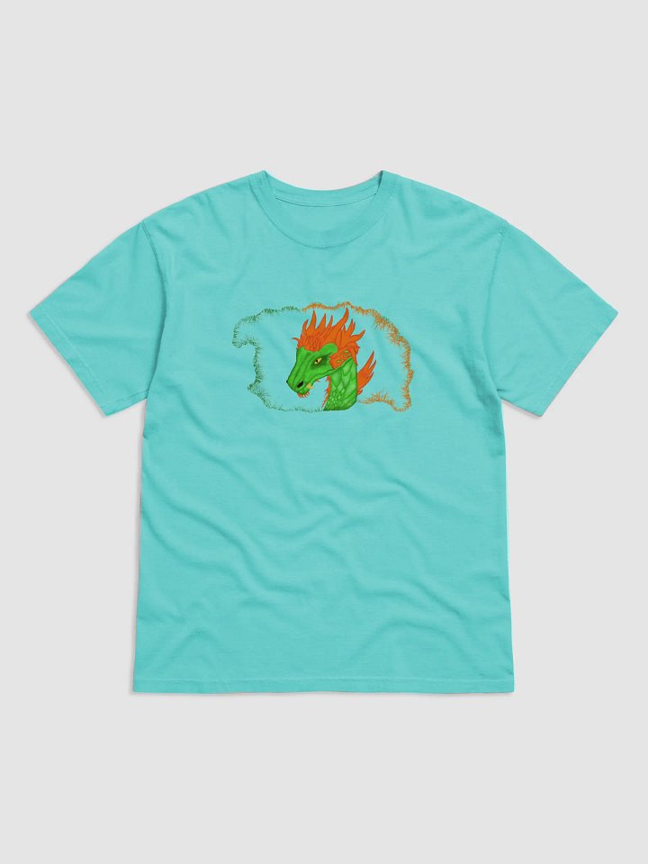 Vibrant Dragon Head Illustration T-Shirt product image (1)