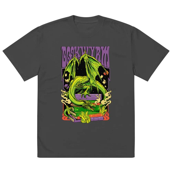 'Bookwyrm' Oversized Tee product image (2)