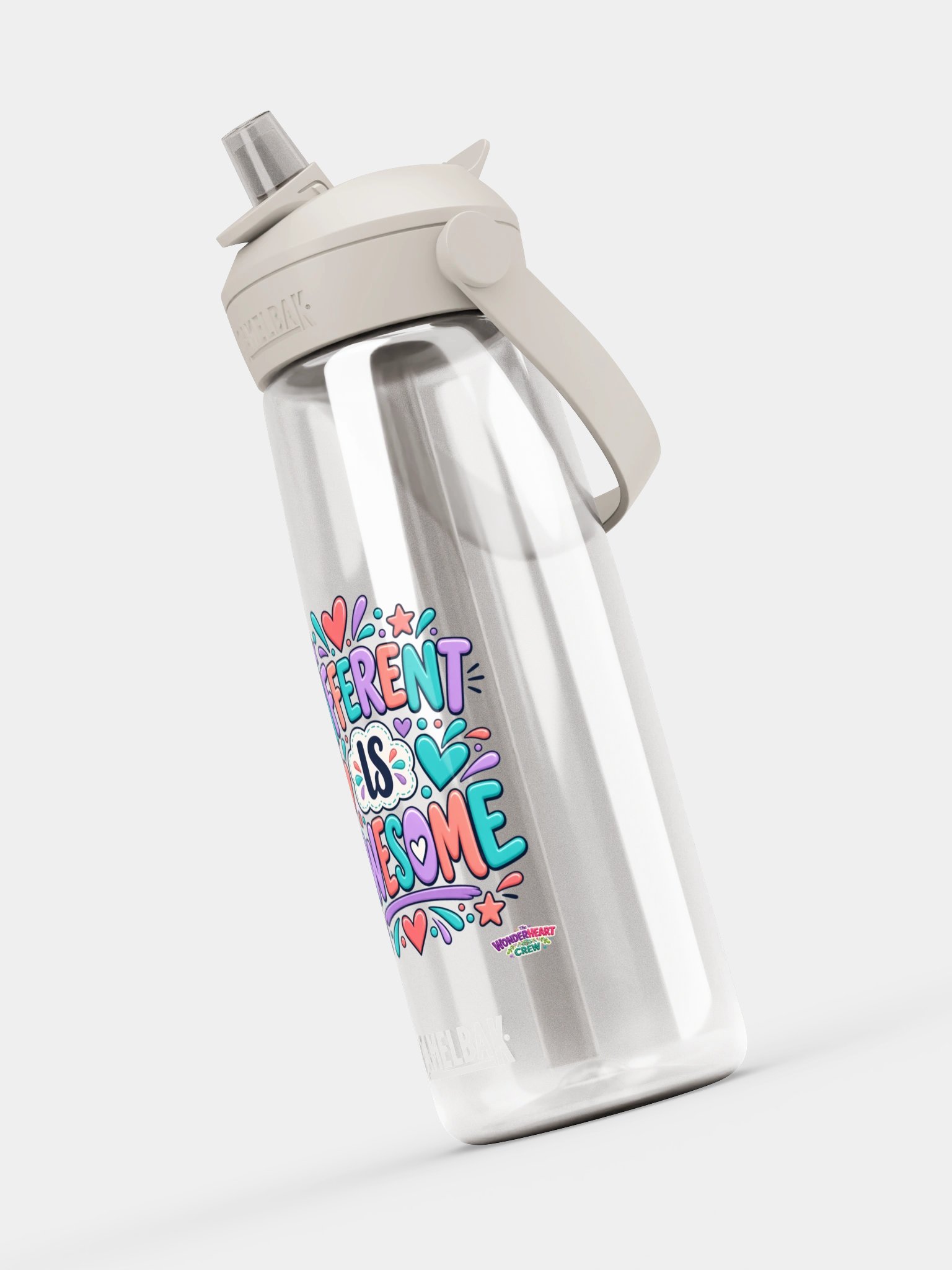CamelBak Thrive® Flip Straw Inspirational Water Bottle - Different is Awesome. product image (6)