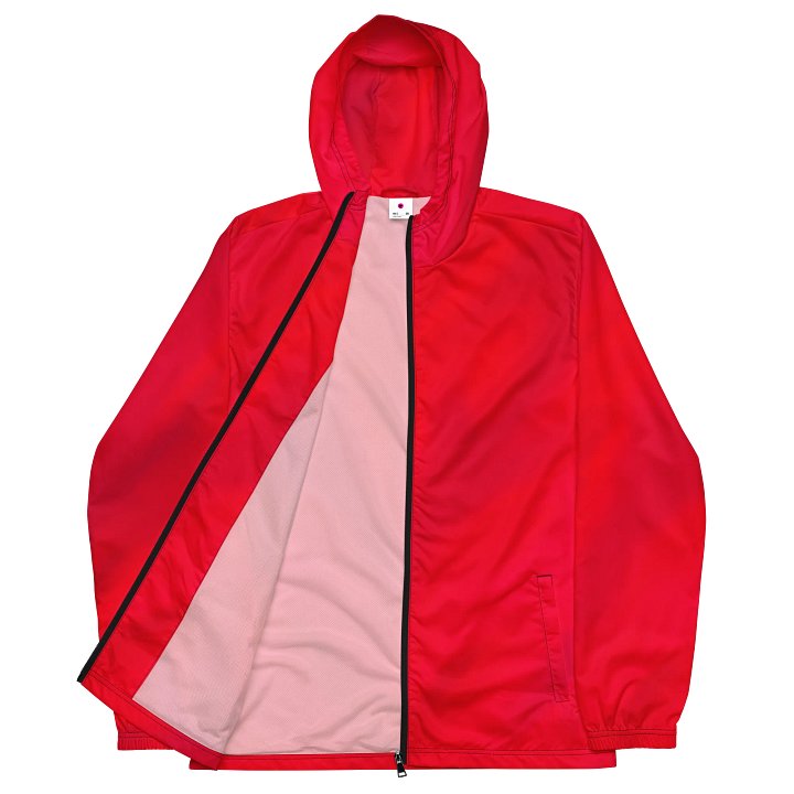 Crimson Wave All-Over Windbreaker product image (2)