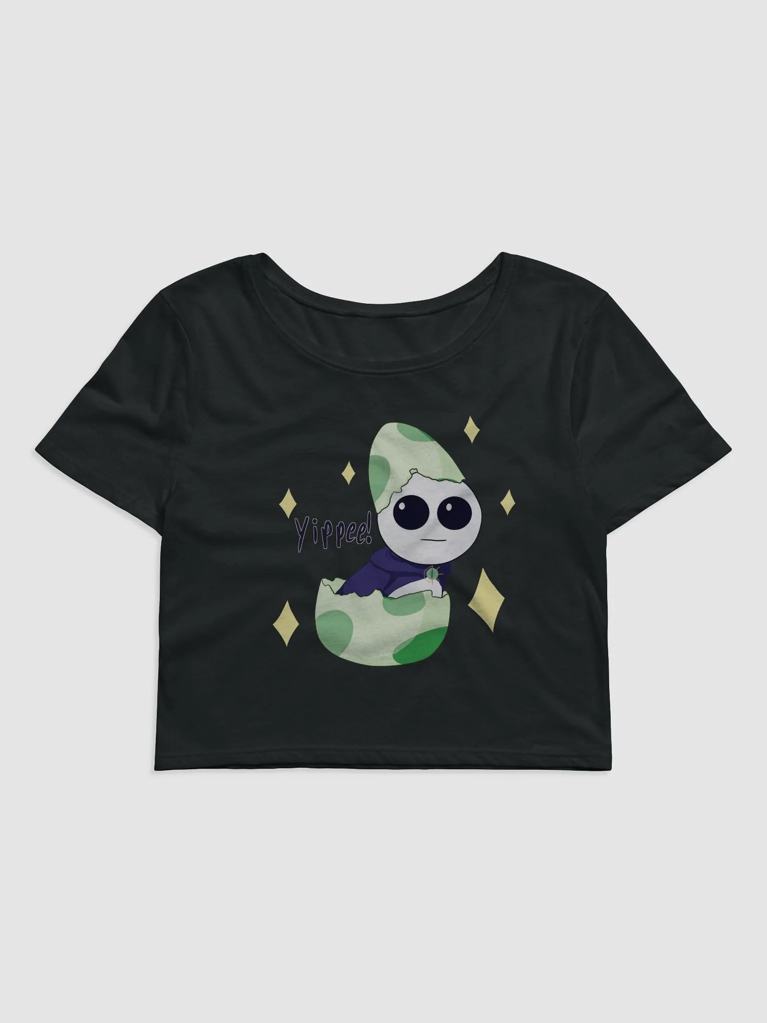 YIPPEE Hatched - Cropped Void Shirt product image (1)